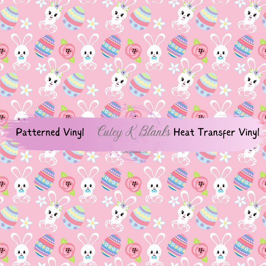Patterned Printed Vinyl and Heat Transfer (HTV) Sheets - Easter -  PV100287