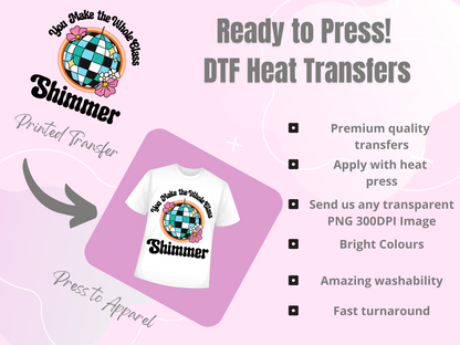 Custom DTF Print, Ready to Press Transfers, GANG SHEET BUILDER - Fit your images on our sheet sizes