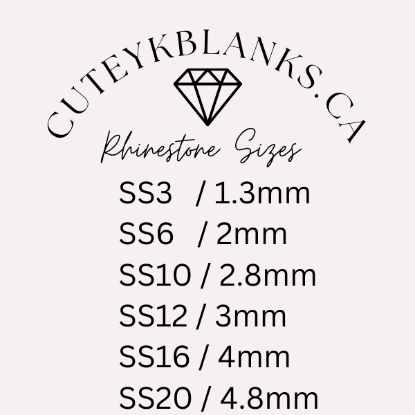 Air Pink Glass Flatback Rhinestones | Craft rhinestones | Bling 3MM-SS12 | 4MM-SS16 |5MM-SS20 | DIY, Nail Art, Tumbler | 1440 per bag