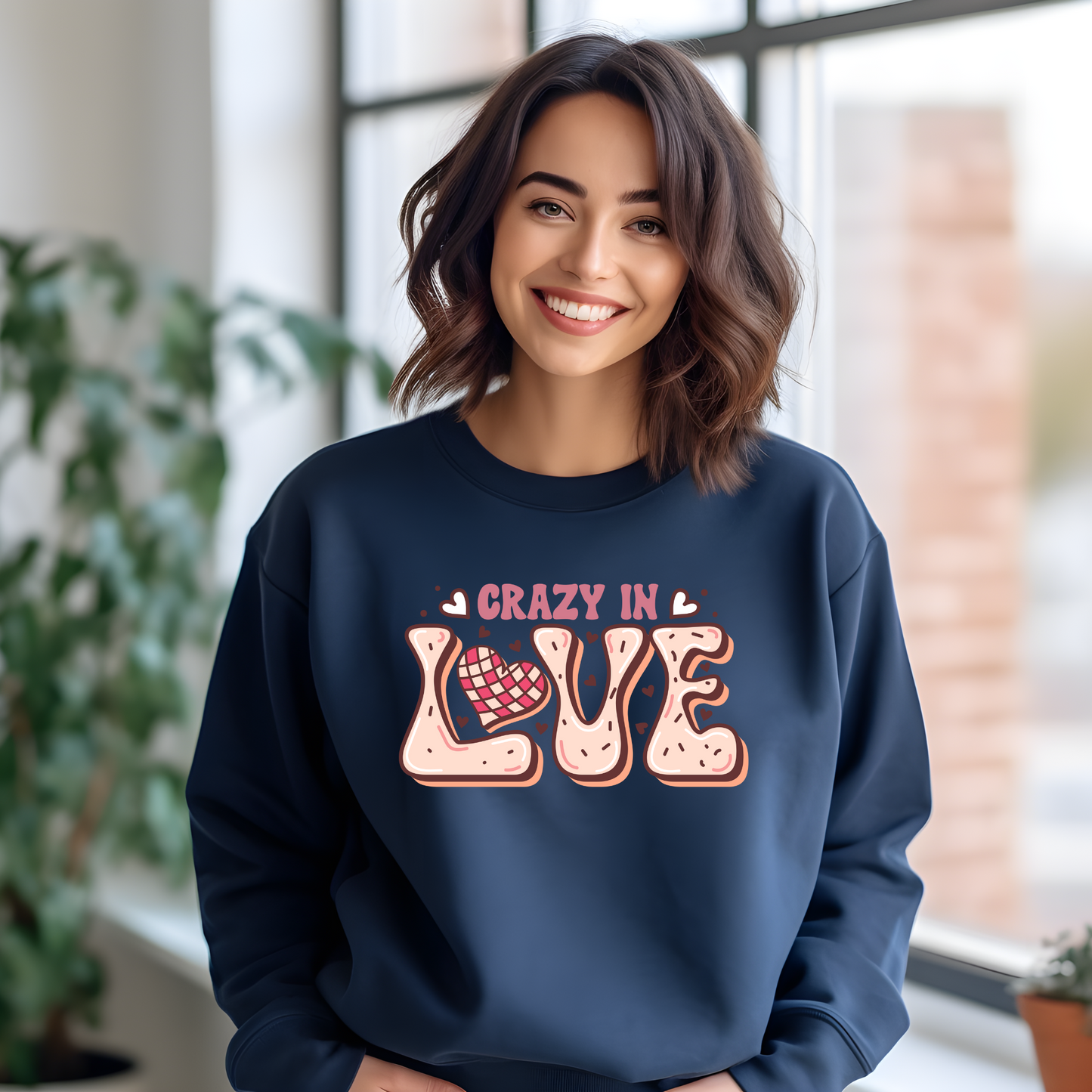 DTF Shirt Transfer - Ready to Press - Crazy in Love -  DTF100146