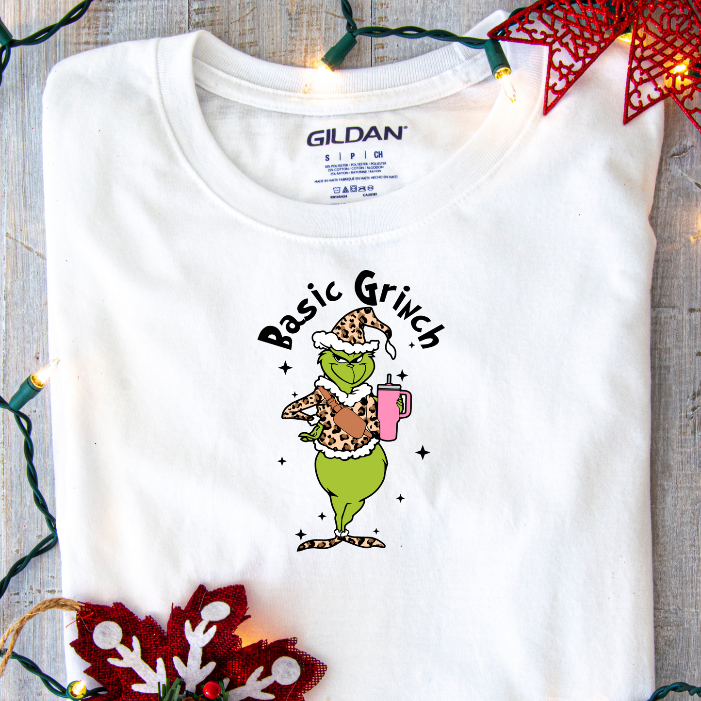 DTF Shirt Transfer - Ready to Press - Basic Grinch -  DTF100303