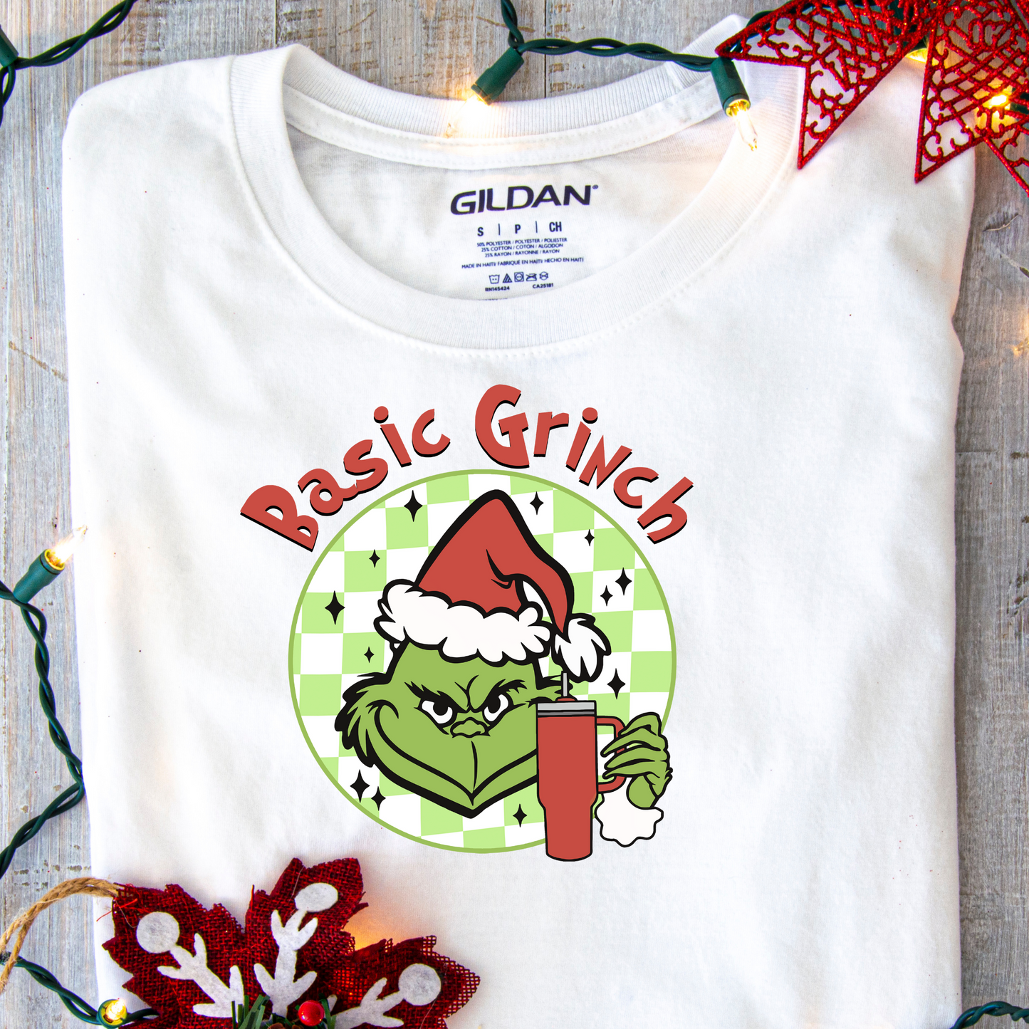 DTF Shirt Transfer - Ready to Press - Basic Grinch -  DTF100330