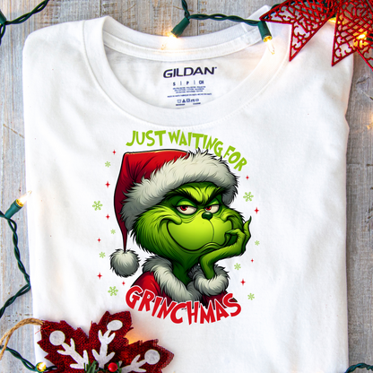 DTF Shirt Transfer - Ready to Press - Grinchmas -  DTF100351