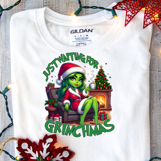 DTF Shirt Transfer - Ready to Press - Grinchmas -  DTF100416