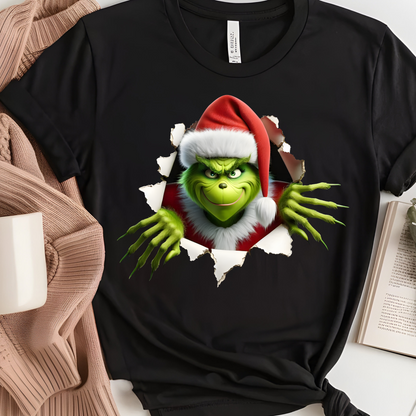 DTF Shirt Transfer - Ready to Press - Grinchy Shirt (2 Prints) -  DTF100459