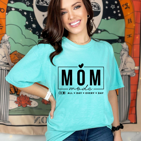 DTF Shirt Transfer - Mom Mode - DTF100024 - Cutey K Blanks