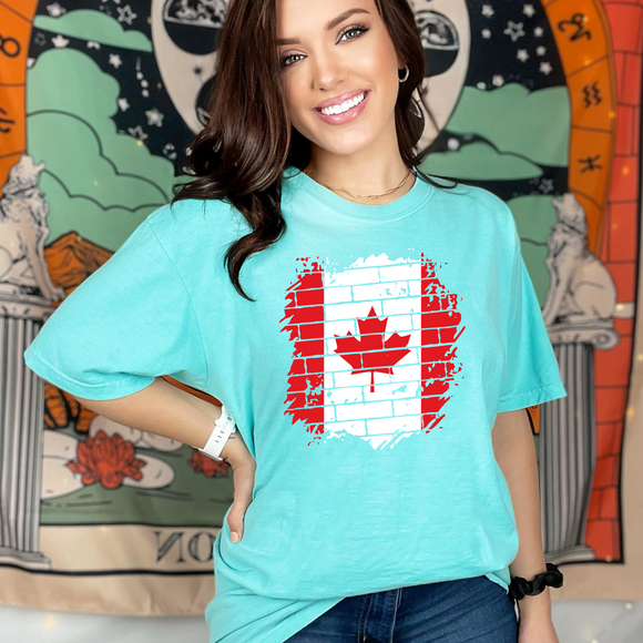 DTF Shirt Transfer - Canada Maple Leaf - DTF100031 - Cutey K Blanks