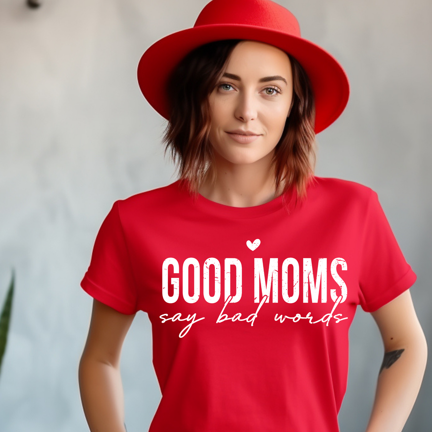 Clear Film Single Colour Soft Thin Matte Screen Print Transfer: Good Moms