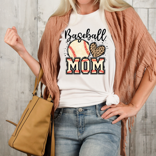 DTF Shirt Transfer - Baseball Mom - DTF100054