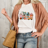 DTF Shirt Transfer - School Bus and Tumbler - DTF100064