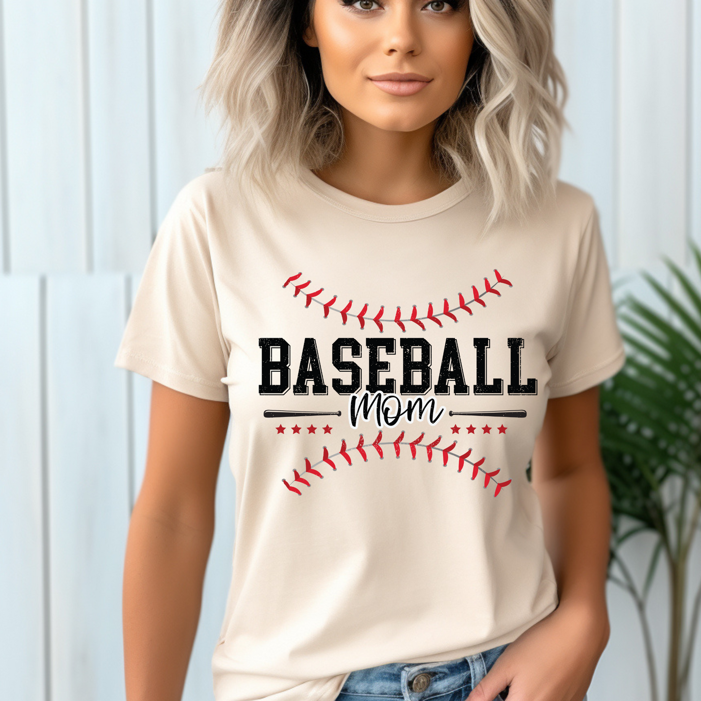 DTF Shirt Transfer - Baseball Mom