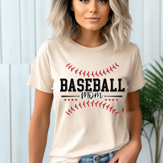 DTF Shirt Transfer - Baseball Mom