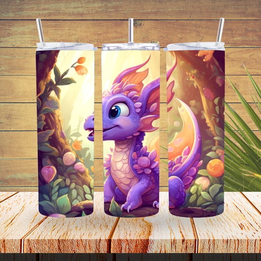 Vinyl Tumbler Wraps  - Nostalgia Dragon - TW100480