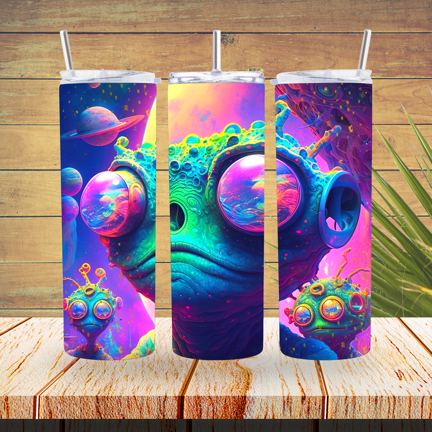 Vinyl Tumbler Wraps  - Magical Alien - TW100492