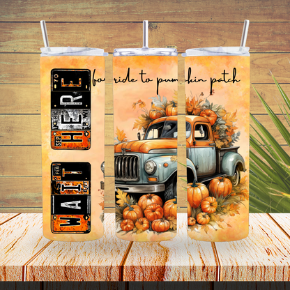 Ready to Use - Sublimation or Vinyl Tumbler Wraps  - Fall / Autumn - TW100543