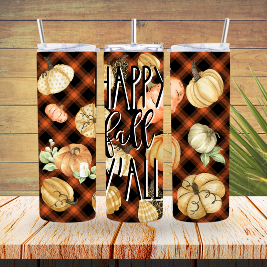 Ready to Use - Sublimation or Vinyl Tumbler Wraps  - Fall / Autumn - TW100553