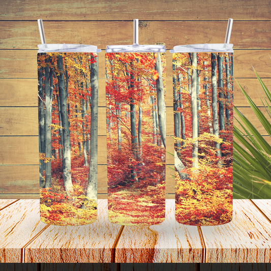 Ready to Use - Sublimation or Vinyl Tumbler Wraps  - Fall / Autumn - TW100572