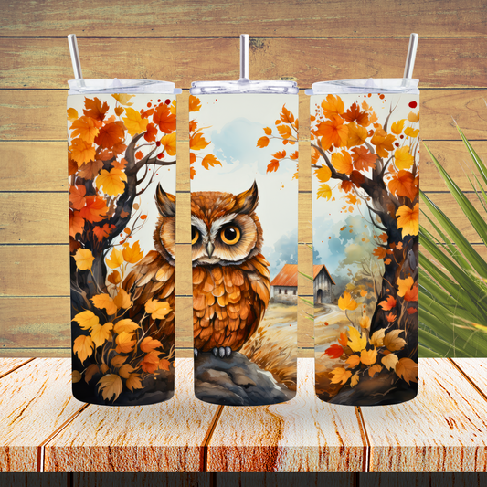 Ready to Use - Sublimation or Vinyl Tumbler Wraps  - Fall / Autumn - TW100589