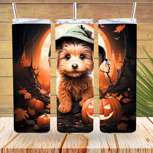 Ready to Use - Tumbler Wraps - Vinyl or Sublimation - Halloween - TW100824