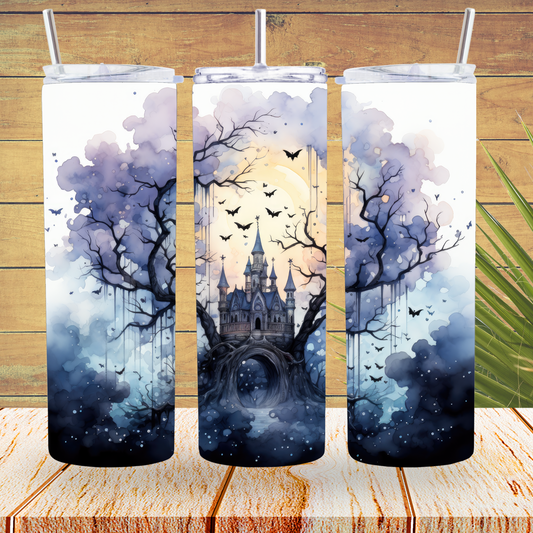 Ready to Use - Tumbler Wraps - Vinyl or Sublimation - Halloween - TW100826