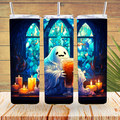 Ready to Use - Tumbler Wraps - Vinyl or Sublimation - Halloween - TW100829