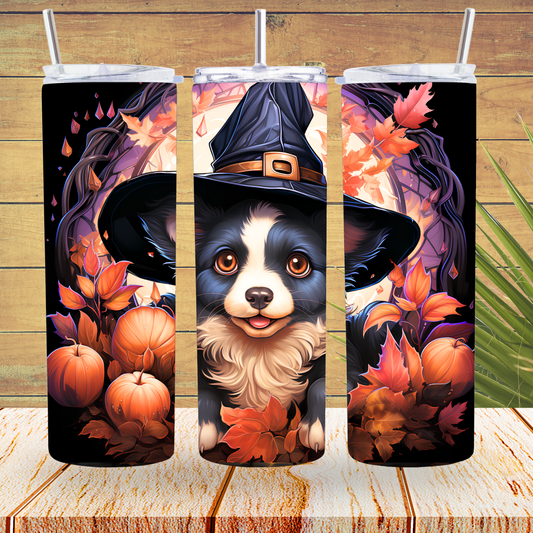 Ready to Use - Tumbler Wraps - Vinyl or Sublimation - Halloween - TW100831