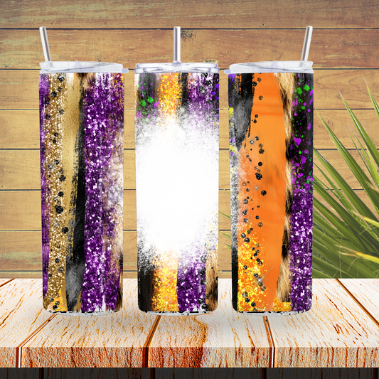 Ready to Use - Sublimation or Vinyl Tumbler Wraps  - Blank Halloween - TW100280