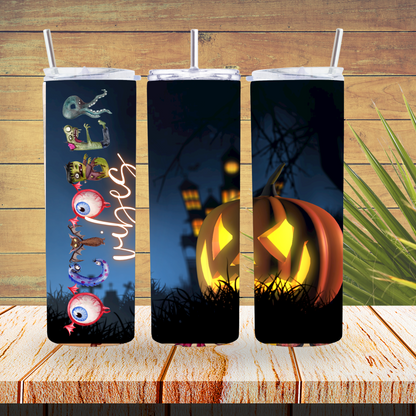 Vinyl Tumbler Wraps  - Pumpkins - TW100293