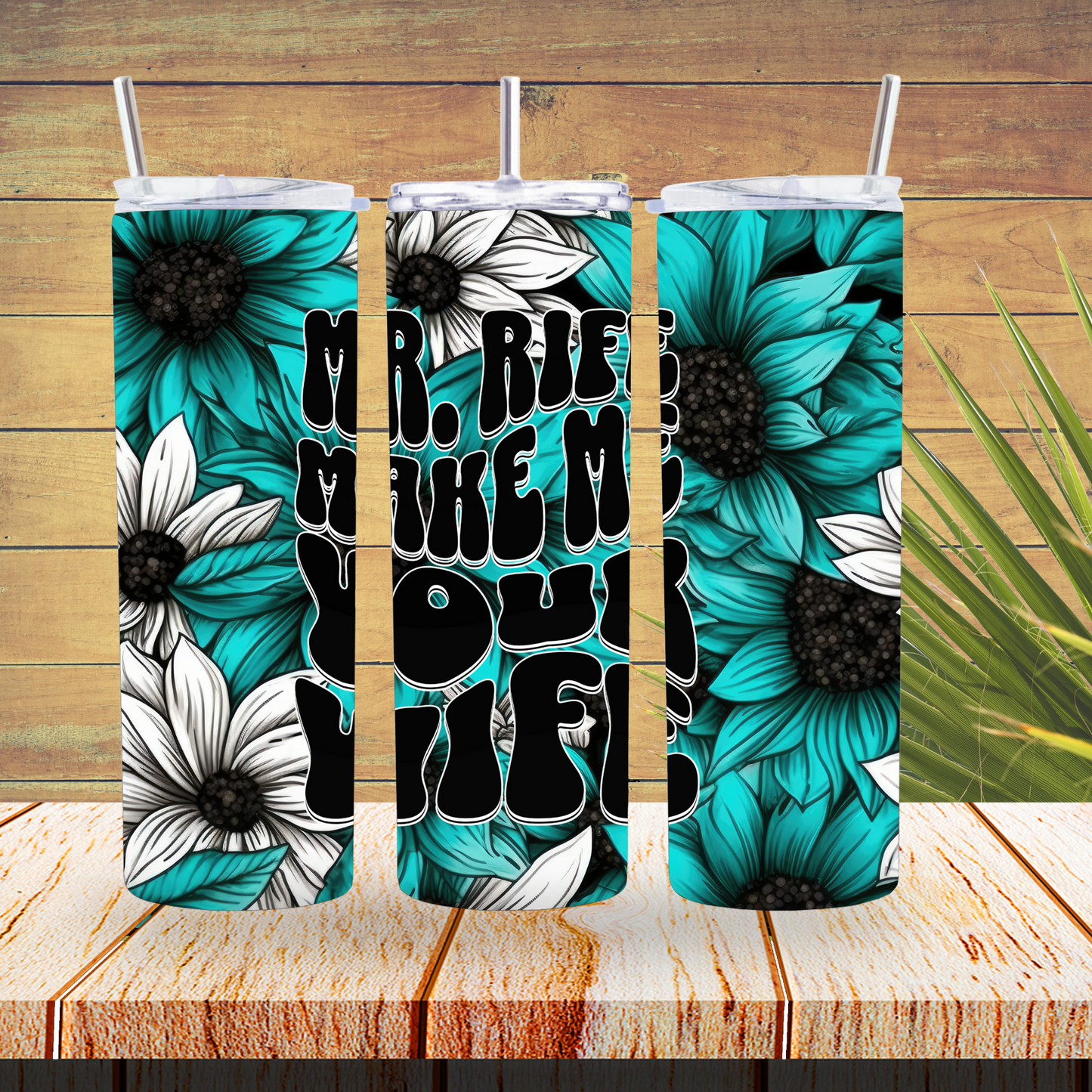 Vinyl Tumbler Wraps  - Mr Rife - TW100346