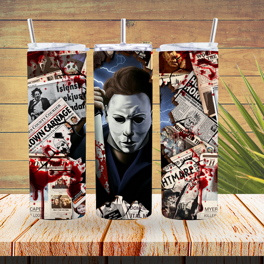 Vinyl Tumbler Wraps  - Michael Myers - TW100354