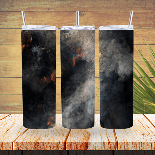 Vinyl Tumbler Wraps  - Smoke - TW100542