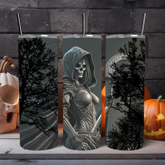 Ready to Use - Tumbler Wraps - Vinyl or Sublimation - Halloween - TW100854