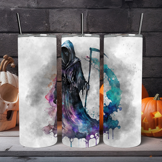 Ready to Use - Tumbler Wraps - Vinyl or Sublimation - Halloween - TW100853