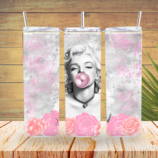 Vinyl Tumbler Wraps  - Marilyn - TW100197