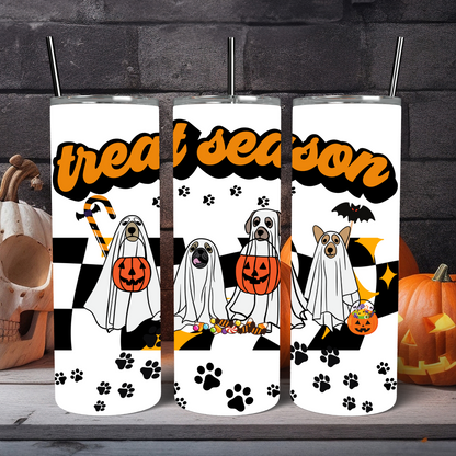 Ready to Use - Tumbler Wraps - Vinyl or Sublimation - Halloween - TW100838