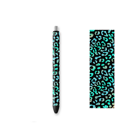 Pen Wrap Vinyl Prints - Leopard - P100024 - Cutey K Blanks