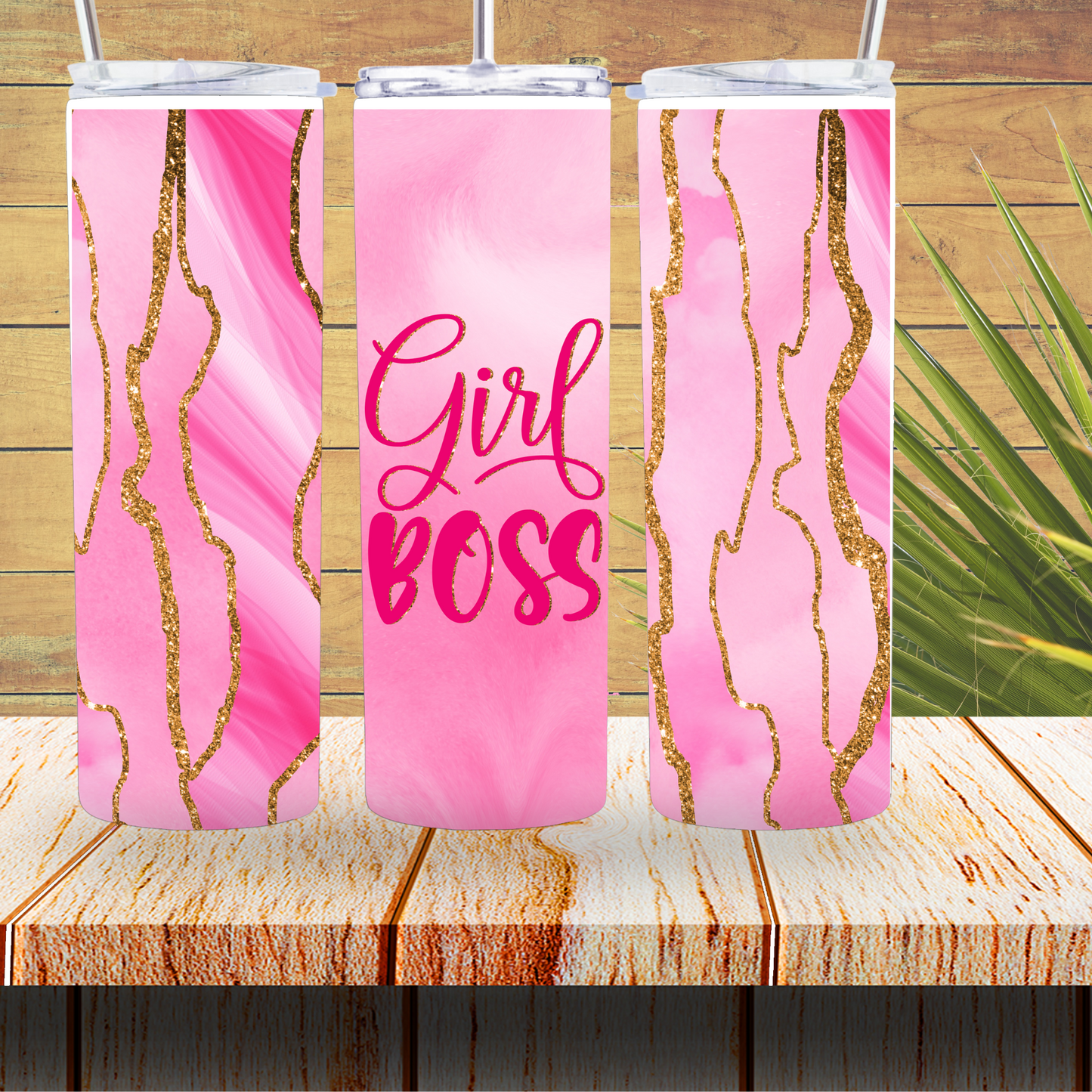 Tumbler Wraps  - Girl Boss - TW100112 - Cutey K Blanks