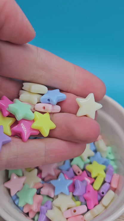 Star Acrylic Beads