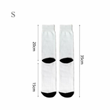 Blank White Socks for Sublimation - Cutey K Blanks