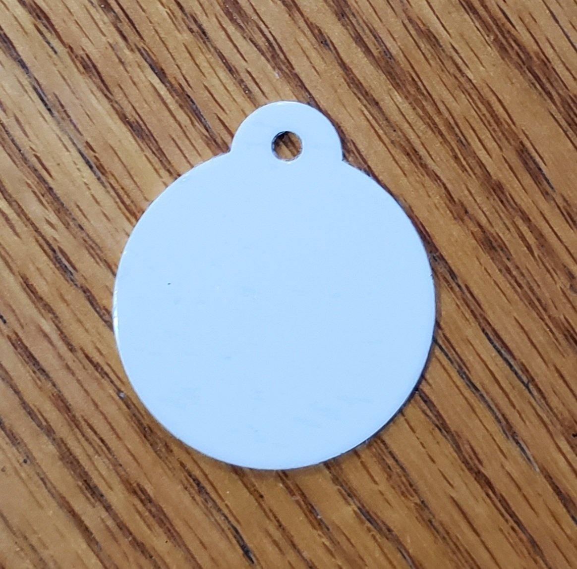 Aluminium Sublimation Dog Tag - Cutey K Blanks