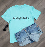 Adult Short Sleeve 95% Polyester T Shirt for Sublimation or HTV - Cutey K Blanks