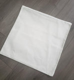 Beige Off White Textured Cushion Cover for Sublimation - Cutey K Blanks