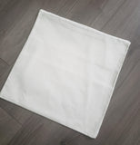 Beige Off White Textured Cushion Cover for Sublimation - Cutey K Blanks