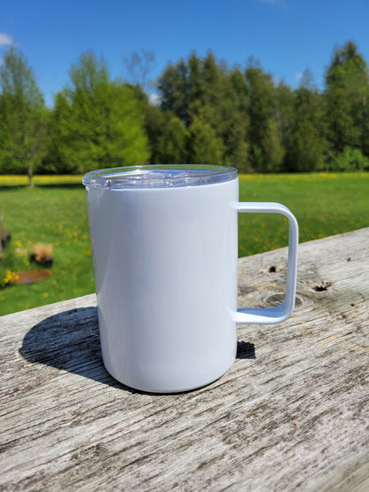 12oz Sublimation Coffee Mug Cup Tumbler (NO SEAM) - Cutey K Blanks