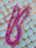 10mm Diameter Jade Flower Pattern Beads Set 1 - Cutey K Blanks