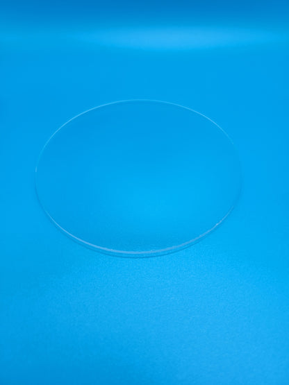 Clear Acrylic Rounds in 4 Sizes - See listing for Tiered Pricing - Cutey K Blanks