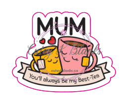 Decals & Stickers  - Mother - DS100026 - Cutey K Blanks