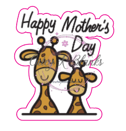 Decals & Stickers  - Mother - DS100029 - Cutey K Blanks