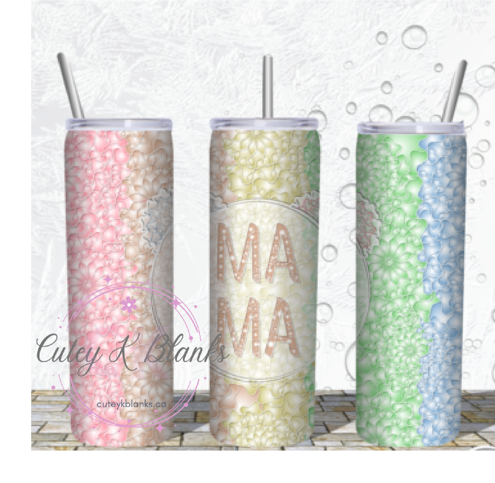 Tumbler Wraps  - Mom - TW100033 - Cutey K Blanks