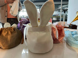 Easter Drawstring Velvet Bunny Ear Basket for Sublimation and HTV - Cutey K Blanks